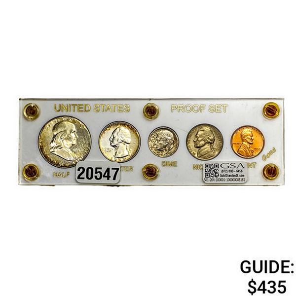 1953 U.S. 1C-50C Proof Set