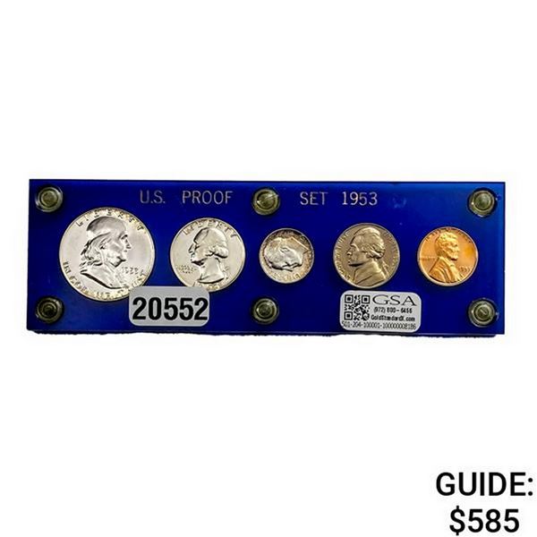 1953 U.S. 1C-50C Proof Set