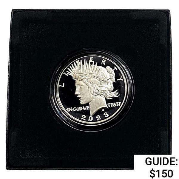 2023-S Proof Silver Peace Dollar