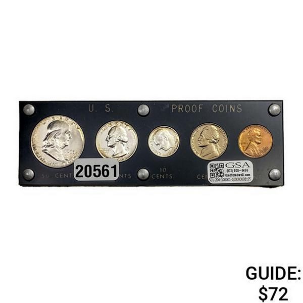 1963 U.S. 1C-50C Proof Set