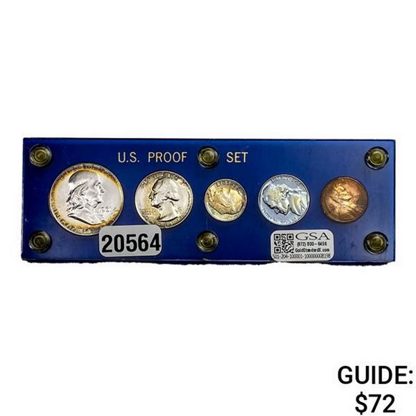 1961 U.S. 1C-50C Proof Set