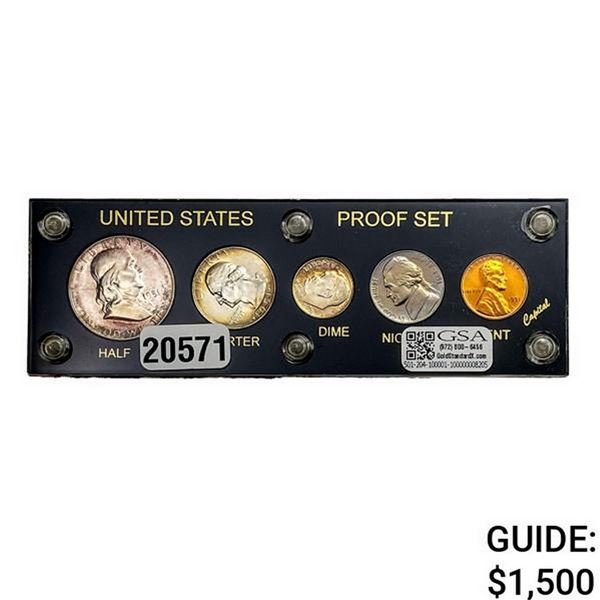 1951 U.S. 1C-50C Proof Set