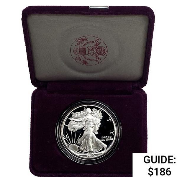 1990-S Proof Silver Eagle