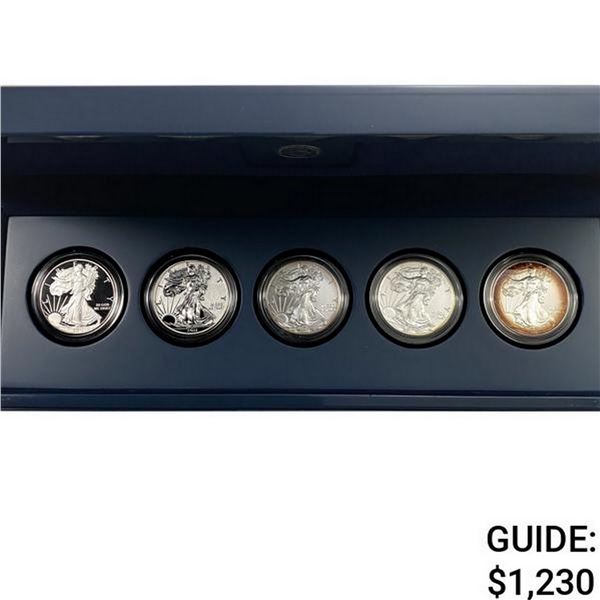 2011 American Eagle 25TH Anniversary Silver Coin Set