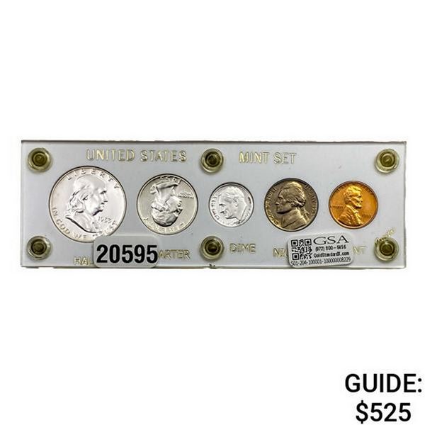 1953 U.S. 1C-50C Proof Set