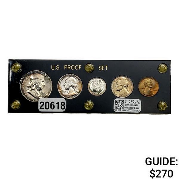 1955 U.S. 1C-50C Proof Set