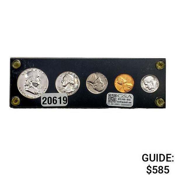 1953 U.S. 1C-50C Proof Set