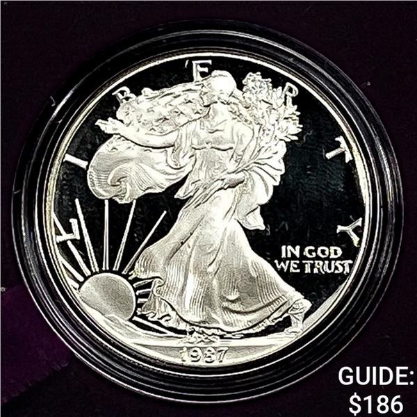 1987-S Silver Eagle Proof