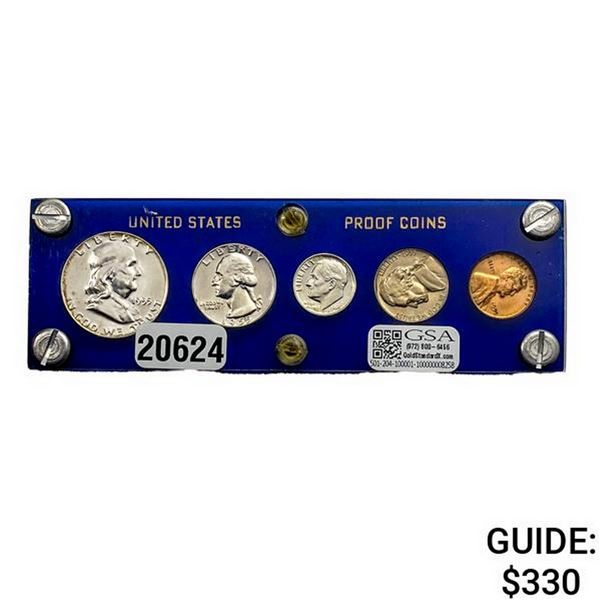 1955 U.S. 1C-50C Proof Set