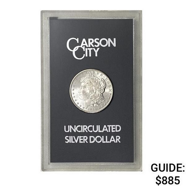 1884-CC Morgan Silver Dollar GSA UNCIRCULATED