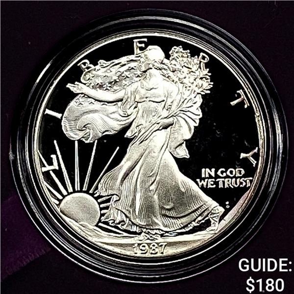 1987-S Silver Eagle Proof