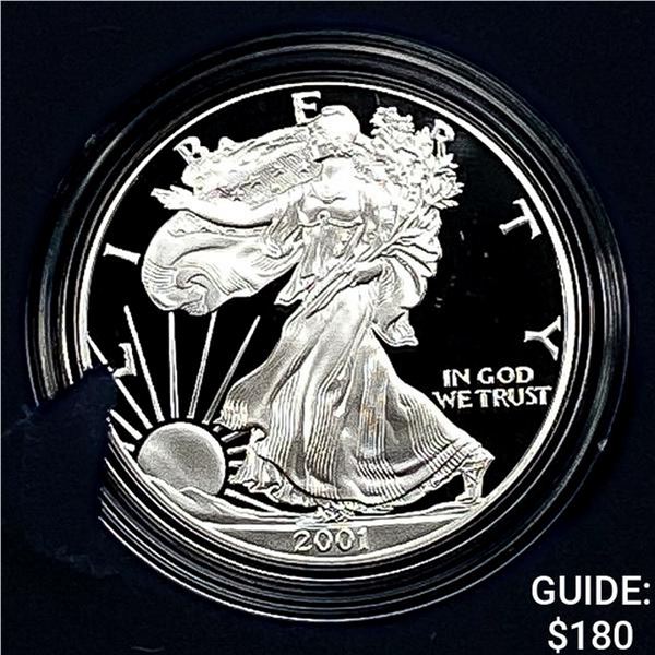 2001-W Silver Eagle Proof
