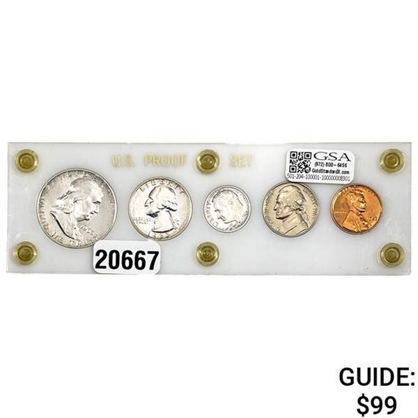 1963 U.S. 1C-50C Proof Set