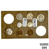 Image 1 : 1957 U.S. 1C-25C Partial Mint Coins