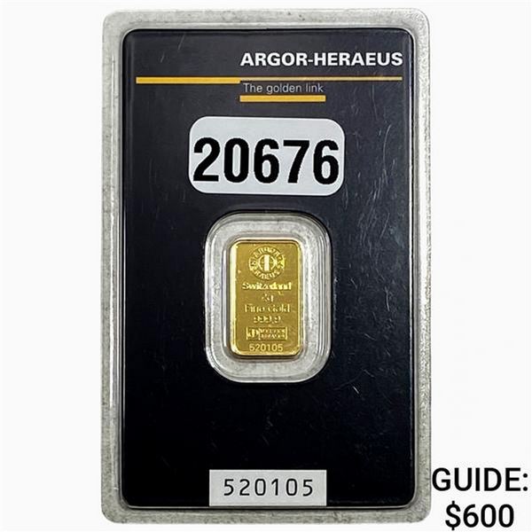 2g Gold Bar