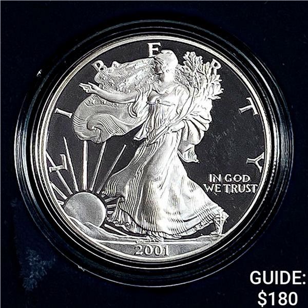 2001-W Silver Eagle Proof