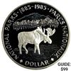 Image 1 : 1985 Silver Canada Dollar coin