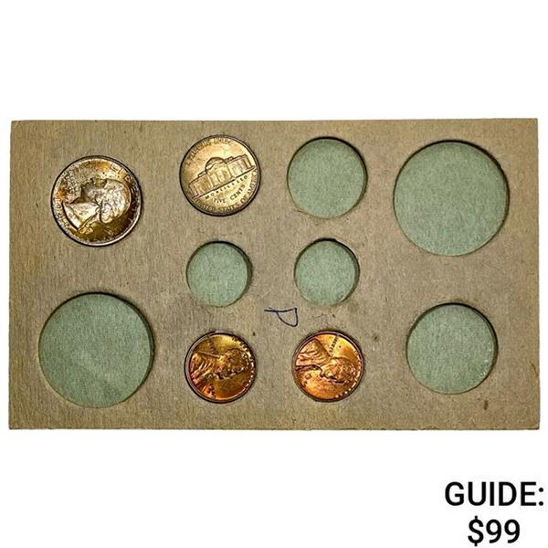 1949 U.S. 1C,5C,25C Proof Set