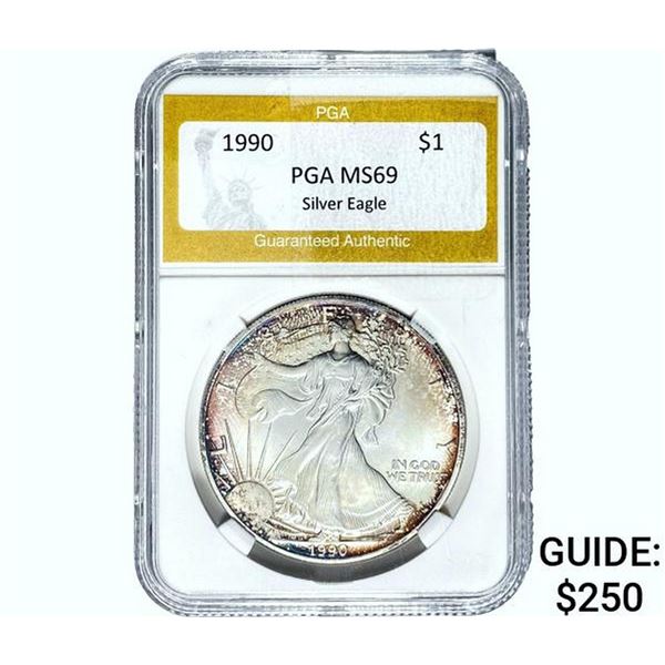 1990 Silver Eagle PGA MS69