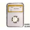 Image 1 : 1901 Mercury Silver Dime PGA MS65