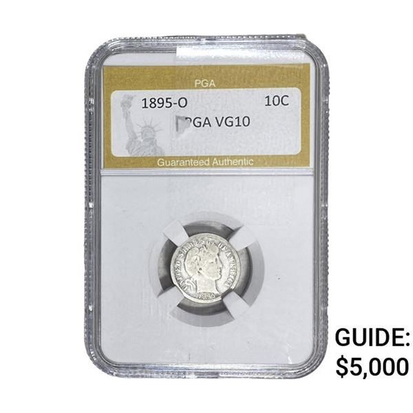 1895-O Barber Dime PGA VG10