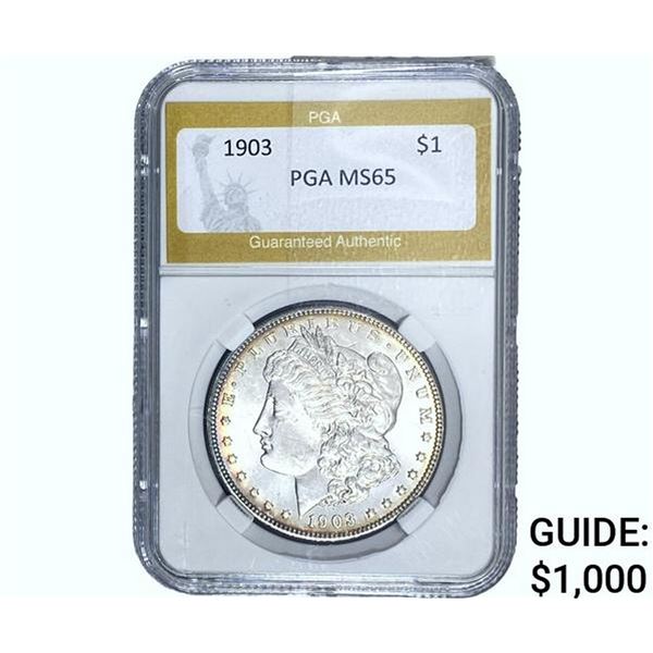 1903 Morgan Silver Dollar PGA MS65