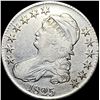 1825 Capped Bust Half Dollar LIGHTLY CIRCULATED