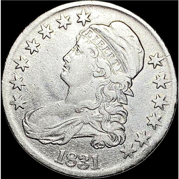 1831 Capped Bust Half Dollar LIGHTLY CIRCULATED