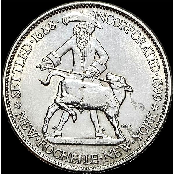 1938 New Rochelle Half Dollar CLOSELY UNCIRCULATED