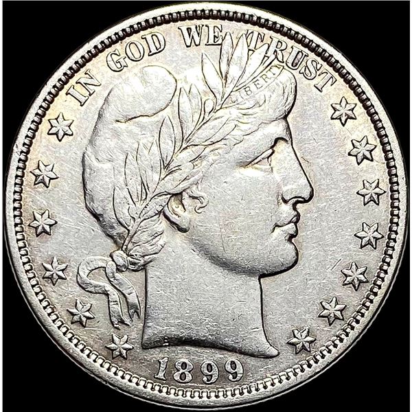 1899 Silver Barber Half Dollar UNCIRCULATED