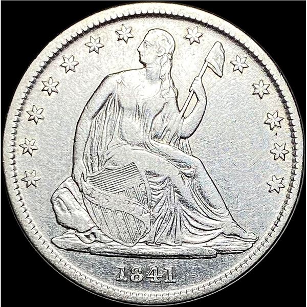 1841-O Seated Liberty Half Dollar CLOSELY UNCIRCULATED