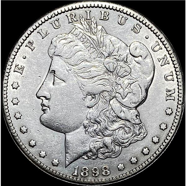 1898-S Silver Morgan Dollar CLOSELY UNCIRCULATED