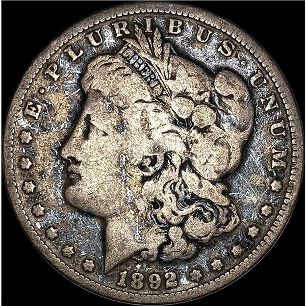 1892-CC Silver Morgan Dollar NICELY CIRCULATED