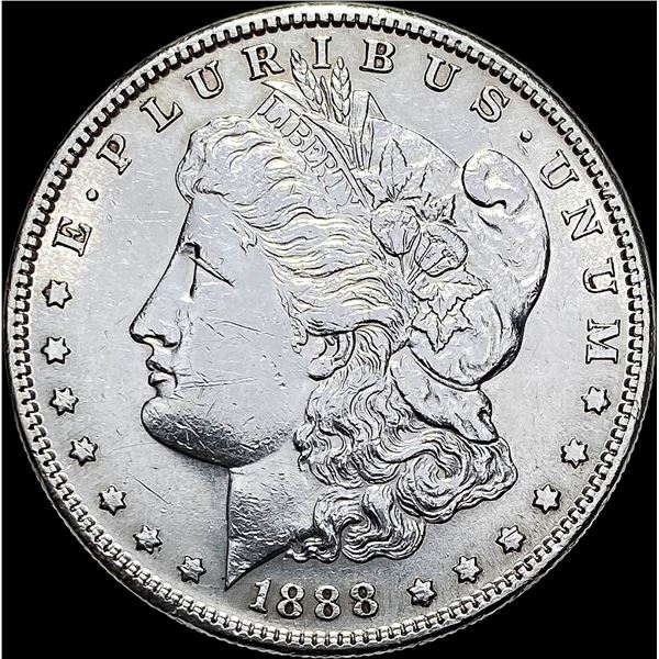 1888-S Silver Morgan Dollar CLOSELY UNCIRCULATED