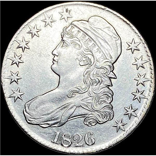 1826 Capped Bust Half Dollar UNCIRCULATED
