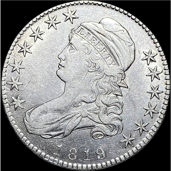 1819 Capped Bust Half Dollar CLOSELY UNCIRCULATED