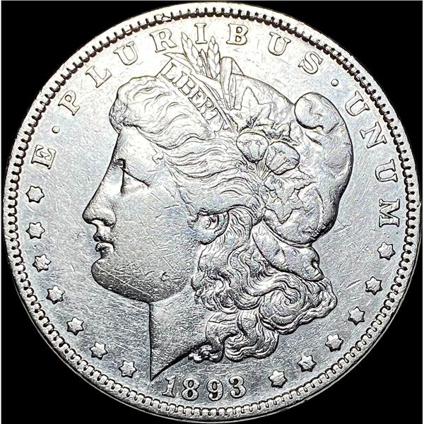 1893 Silver Morgan Dollar HIGH GRADE
