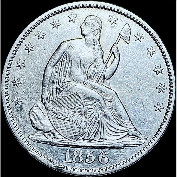 1856-O Seated Liberty Half Dollar CHOICE AU