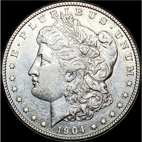 1904-S Silver Morgan Dollar CLOSELY UNCIRCULATED
