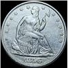 1856 Seated Liberty Half Dollar CHOICE AU
