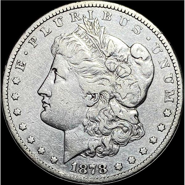 1878-CC Silver Morgan Dollar NEARLY UNCIRCULATED