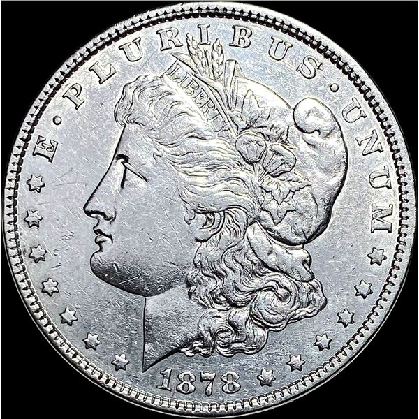 1878 Silver Morgan Dollar CLOSELY UNCIRCULATED