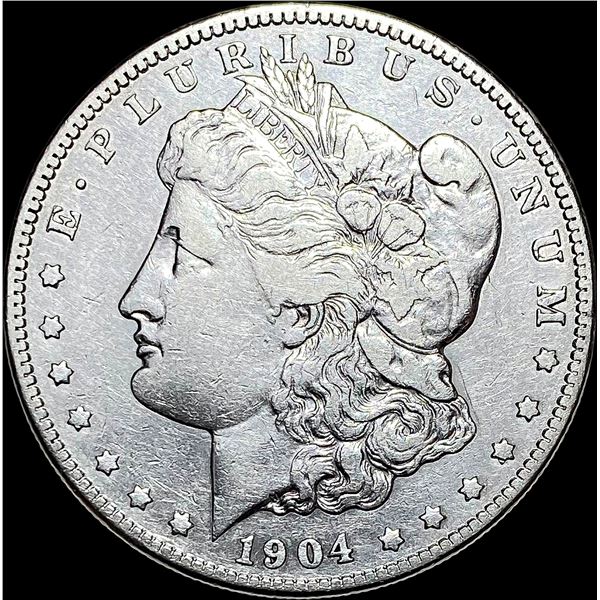 1904-S Silver Morgan Dollar LIGHTLY CIRCULATED