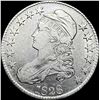1828 Capped Bust Half Dollar LIGHTLY CIRCULATED