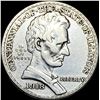 1918 Silver Half Dollar Illinois Centennial NEARLY UNCIRCULATED