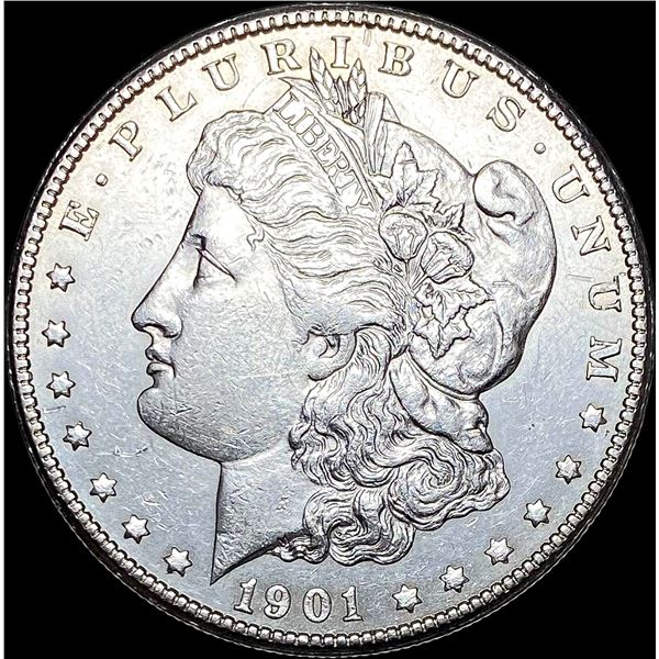 1901-S Silver Morgan Dollar CLOSELY UNCIRCULATED