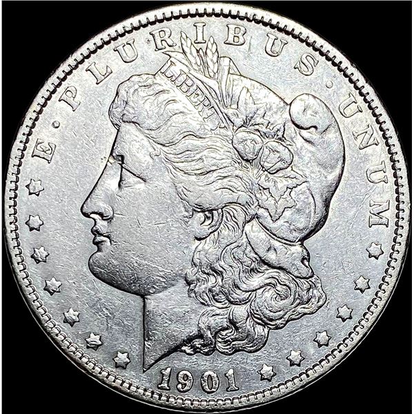 1901 Morgan Silver Dollar NEARLY UNCIRCULATED