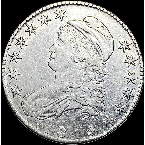 1819 Capped Bust Half Dollar CLOSELY UNCIRCULATED