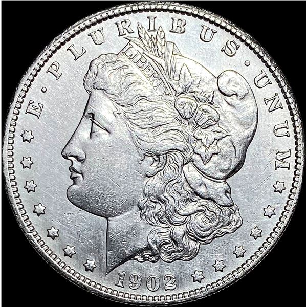 1902-S Silver Morgan Dollar CLOSELY UNCIRCULATED