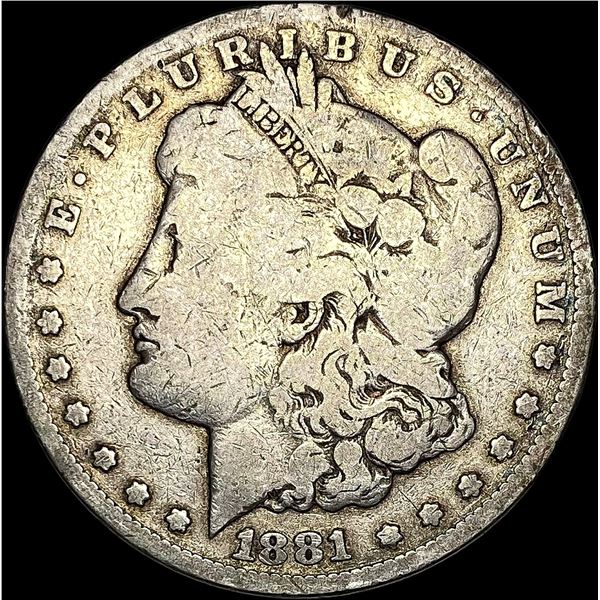 1881-CC Silver Morgan Dollar NICELY CIRCULATED